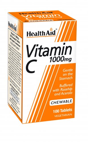 Health Aid Vitamin C 1000mg Chewable 30 tablets